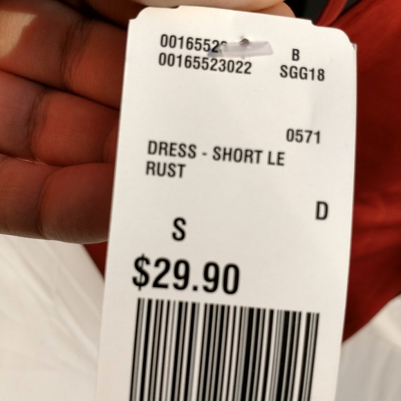 NWT Forever 21 Women's Size Small Maroon Dress - Picture 3 of 6